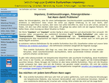 Tablet Screenshot of impotenz-selbsthilfe.de